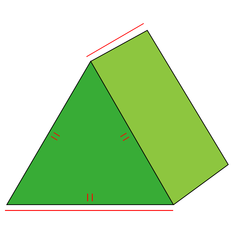 Custom Triangle Foam